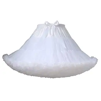 Mini Til Obleko za Deklice, Zabuhle Ples Krila Kratek Kostum Multi-Layer Petticoat Tutu