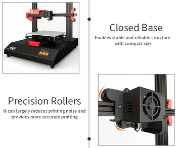 Anet ET4 3D Tiskalnik Visoko Natančnost, s Samodejno izravnavo in Nadaljuje Tiskanje Hitro Sestavljanje 3D Tiskalnik DIY Komplet za Podporo odprtokodne
