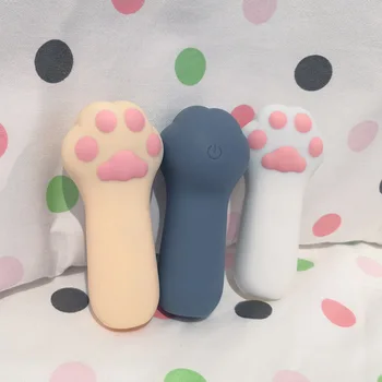 Cat Mačka Tačka Palm Ogrevanje Vagina Žogo Vibrator za Klitoris Stimulator G-spot Sex Igrače za Ženske, Ženska Masturbacija Adult Sex Igrače
