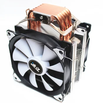 Cpu Hladilnik, Ventilator 120mm Pwm 6 Heat-pipe Z RGB Ventilatorji Za Hlajenje Intel lga 775 115x 1356 1366 In AMD AM4 AM3+ x79 x99 x299 2011