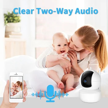1080P IP PTZ Kamere Varnostne Kamere WiFi Brezžično Kamero Nadzora IR Nočno Vizijo Baby Monitor Pet Fotoaparat