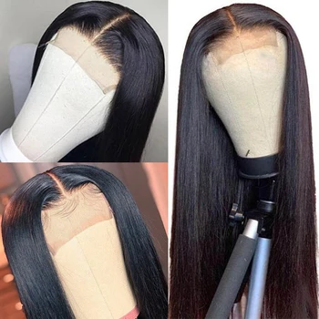 28 30 inch čipke spredaj lasuljo čelnega dolge lase lasuljo Brazilski naravnost čipke spredaj človeških las lasulje za black ženske čipke zaprtje lasuljo