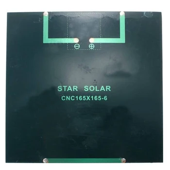 6V 4,5 W 520mAh Monokristalne Mini Epoksi Sončne celice, Fotovoltaika Plošča