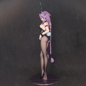 43 cm Anime Hyperdimension Neptunia Sprostitev Vijolično Srce Sexy Zajček dekle Ver. PVC Dejanje Slika Zbirateljske Model Igrače Za Darilo