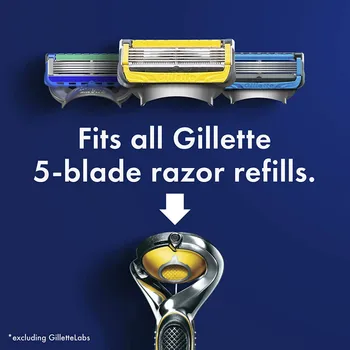 Gillette Fusion Proshield Flexball Moški Brivnik Britev, Pralni za Britje Rezila Kasete za Replacebale Rezila s Podstavkom