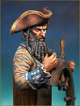 1/10 stari bojevnik z brado bust (BREZ PODNOŽJA ) Smole slika Model kompleti Miniaturni gk Unassembly Unpainted