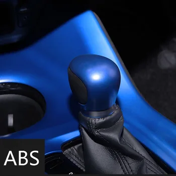 JEAZEA Modra ABS Avto Prestavna Ročica Okvir Pokrova Trim Dekoracijo Nalepka je Primerna za Toyota C-HR CHR 2018 2019