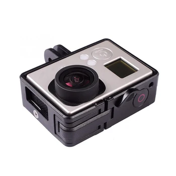 Za GoPro Dodatki Standard Frame Mount Zaščitno Ohišje Primeru za Go Pro Junak 4 3 3+ delovanje Fotoaparata