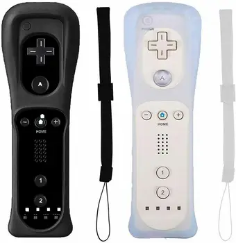 2 V 1 Daljinski Upravljalnik Brezžični Gamepad Motion Remote Plus Nunchuck Krmilnik Z Zaščitno Ohišje Za Nintendo Wii/Wii U