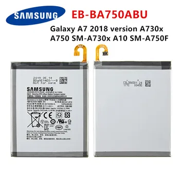 Originalni SAMSUNG EB-BA750ABU 3400mAh baterija Za SAMSUNG Galaxy A7 2018 različica A730x A750 SM-A730x A10 SM-A750F +Orodja