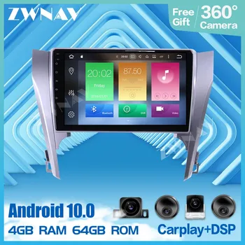 360 Fotoaparat 9 Inch Android Multimedijski predvajalnik Za Toyota Camry 2012 2013 radio audio stereo GPS Navi glavo Auto enota