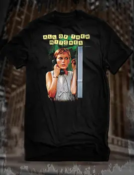 Novo Črno Rosemary ' s Baby T-Shirt Polanski Film Tee Ira Levin Mia Farrow Hudič Najnovejši 2019 Majica s kratkimi rokavi Moški O Vratu Bombaža T-Shirt