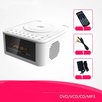 Prenosni DVD, VCD, CD TF kartice U disk, MP3 predvajalnik repetitorja disc repeat naučijo pralni bluetooth audio (zvok bluetooth, FM radio vhod AUX LED zaslon