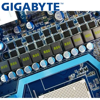 Original GIGABYTE GA-MA770T-UD3P Desktop Motherboard 770 Socket AM3 DDR3 16 G Za Phenom II Athlon II ATX Uporablja MA770T-UD3P