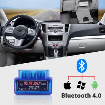 Bluetooth Pro ELM327 BlueDriver OBD2 Optičnega Diagnoza za iPhone in Android Faslink Scan Orodje Brezplačno Programsko opremo