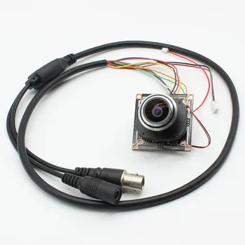 HD 2mp AHD TVI CVI CVBS 4in1 CCTV Kamere Modul CMOS PCB board Varnosti, 1,7 mm fisheye objektiv