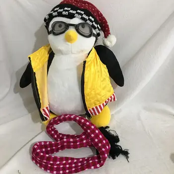 2020 HONJI Nove Prijatelje okoli Prijateljev šest-osebe pingvin Hugsy Haji srčkan lutka plišastih