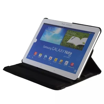 Flip PU Usnje Stojalo Primeru 360-Stopinjski Tablet Smart Cover Za Samsung Galaxy Tab 10.1 Pro T520 T521 T525 SM-T525 Primera #2