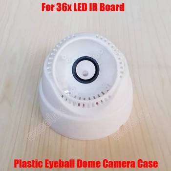 2PCS/Veliko Plastičnih Zrkla Dome Kamera Primeru za 36PCS IR LED Board M12 Notranji Video Varnosti CCTV Kamere Zbor za Excelax