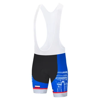 Novo turnejo moških francija kolesarski bib hlače za moške culotte ciclismo hombre gel blazinico Dihanje spandex Visoko Elastične moške kolesarske hlače