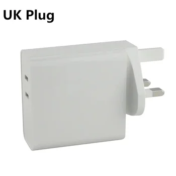 Hitro Polnjenje zložljiva NAS Dvojno PD Polnilnik USB Tip C 18w Za iphone 11pro 30w za iPad Pro dodate EU UK plug Potovalni Napajalnik