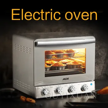38L velike zmogljivosti komercialnih večnamenska električna pečica gospodinjski peko električna pečica navpično iz nerjavečega jekla, pečica
