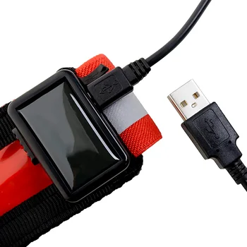Nastavljiva LED Reflektivni Pas Svetlobni Pas USB Polnilne Svetlobna Varnostnega Pasu Vožnja Za Nočno Vožnjo