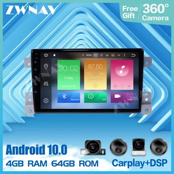 360 Kamera 4GB+64GB Android 10.0 Avto Multimedijski predvajalnik Za Suzuki Grand Vitara 3 2005-radio audio stereo GPS Navi vodja enote