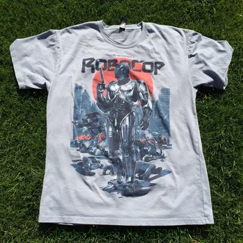 Robocop Film 80 JE Kult Classic Mens Velikost Velike Majica s kratkimi rokavi T Shirt Robot Robo Policaj 2018 Nove Prihodom T-Shirt