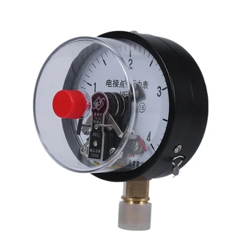 YX-100 netic-Pomaga Električni Kontaktni manometer Električni Stik Merilnik Tlaka