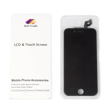 OEM 1:1 LCD Za iPhone 6s 7 8 7 Plus 8 Plus Zaslon 3D Dotik, Računalnike predmontirano Polno Barvnim zaslonom + Kaljeno Steklo