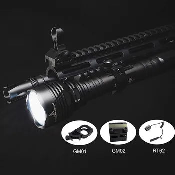 TrustFire 3600LM Orožje Svetlobe XHP70 LED Puška Področje Airsoft Orožje Pištolo Luči Bakle Lov Kampiranje Smerniki lampe pistolet