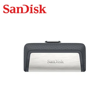 SanDisk SDDC2 OTG USB 3.0 pomnilniški ključek U Disk 128GB 256GB 64GB 32GB Pen Drive Pendrive Memory Stick Za PC/Android Tip-C