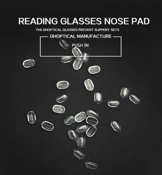 PVC nos pad,branje očala nos pad očala deli 4000pcs potisnite v kozarce, pribor