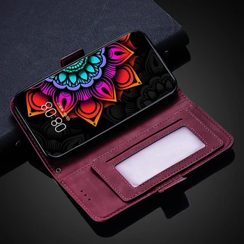 Wintage Usnja Flip Denarnice Folio Šok dokaz Zaščitna torbica Za iPhone 12 11 Pro Max Mini SE 2020 XS XR X 8 7 6 Plus Kritje