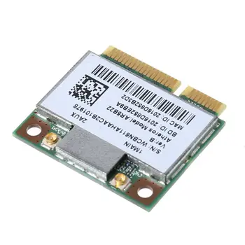 AR9462 AR5B22 WB222 Half Mini PCIe 300Mbps Bluetooth4.0 WLAN, Wifi Brezžično Kartico vmesnik za PC Računalnik, Prenosnik Dodatki za Vgradnjo