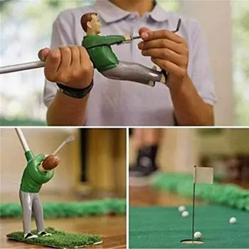 Plastični Notranji Mini Golf Set Home Office Golf Klub Igre Nastavite Otrok, Starš-otrok, Izobraževalne Igrače