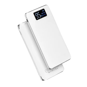 Ultra Slim 20000mAh Moči Banke Za iPhone Xiaomi mi Hitro 20000 mAh Powerbank Prenosni Zunanji Polnilec za Baterije