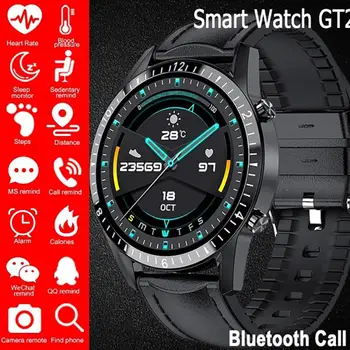 Novo I9 Pametno Gledati 2020 Bluetooth kličete Smartwatch Srčni utrip Moških Več Športnih Način Neprepustna Za HuaWei Android, IOS