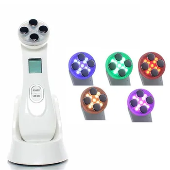 Dropshipping Premium LED Pomlajevanje Kože Massager Obraza Mesotherapy Electroporation RF Radio Frequency LED Foton Naprave Obraz