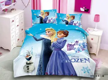 Diamond Princess posteljnina nastavite eno posteljo rjuhe prevleke za dekleta soba twin bedspread coverlets 3d tiskanih 2-4 kos