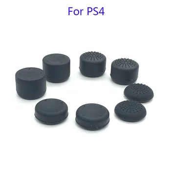 70Set 8 v 1 Gume, Silikona Skp Thumbstick Palec Držijo Pokrov Primeru Kožo Palčko Ročaj Prijemala Za PlayStation 4 PS4 Brezžični Contr