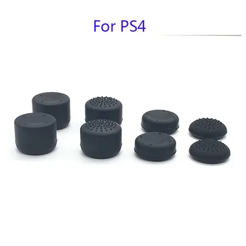 70Set 8 v 1 Gume, Silikona Skp Thumbstick Palec Držijo Pokrov Primeru Kožo Palčko Ročaj Prijemala Za PlayStation 4 PS4 Brezžični Contr