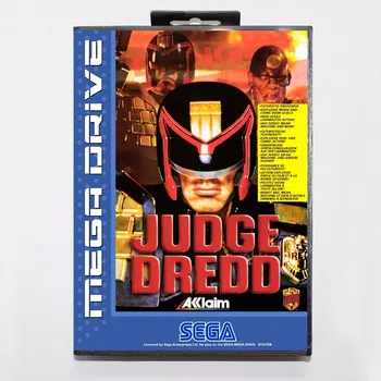 Jugde Dredd Igra Kartuše 16 bit MD Igra Kartice Z Drobno Polje Sega Mega Drive Za Genesis