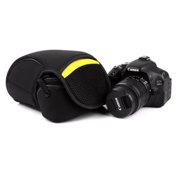 Velikost L DSLR Fotoaparat Notranje Mehko Vrečko Primeru Za Canon 80D 70 D 77D 60D 760D 500 D 5DII 5DIII 5DIV 5D 6D 7D