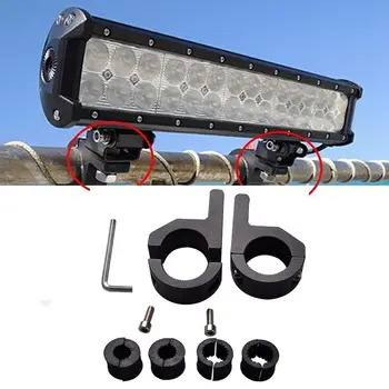 2pcs Streho Bari LED Luči Nosilec Roll Bar Objemke Cevi Objemka za Roll Cage Bar za terenska, SUV