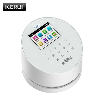 KERUI W2 WIFI GSM, PSTN Alarmni Sistem, rusko, špansko angleški Jezik Home Security Brezžični Alarmni Komplet Z na Prostem Sončne Sirene