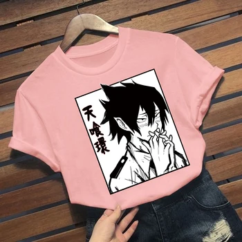 Japonski Anime Moj Junak Univerzami T Shirt Shinso Hitoshi Anime T-shirt Grafični Tees Unisex
