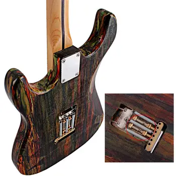 Električna Kitara Tremolo Most Sistem Stabilen Dvojno Medeninasto Palico Naprave za Stratocaster Strat ST Električna Guitarra Dodatki