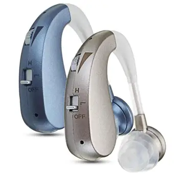 VROČE Mini Digitalni Slušni aparat, Zvočni Ojačevalniki Inteligentni Zmanjšanje Hrupa Brezžični Uho Pomoči Za Starejše Zmerno Do Hudo Izgubo
